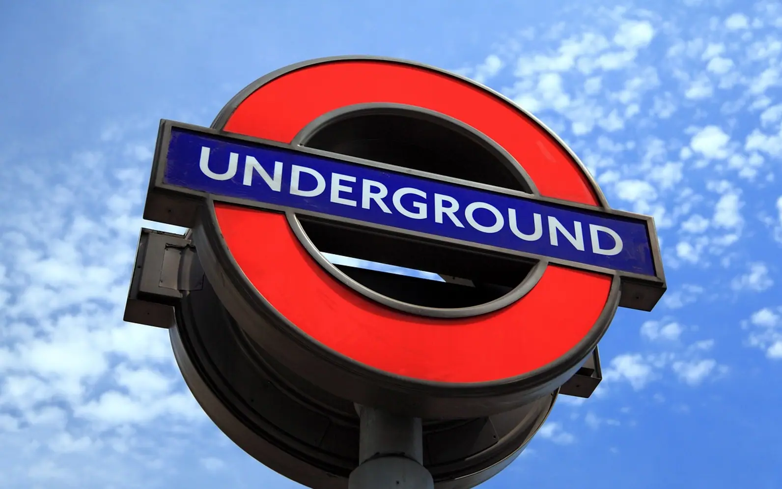 Signage, subway station and underground