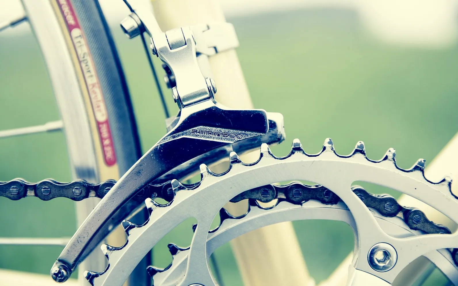 Road bike, gear and vintage